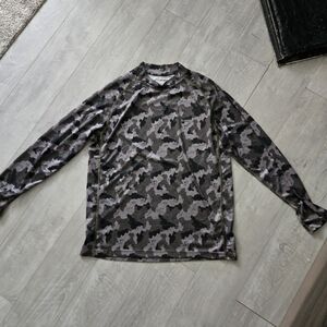 Simms Camo Long Sleeve Top Mens Large